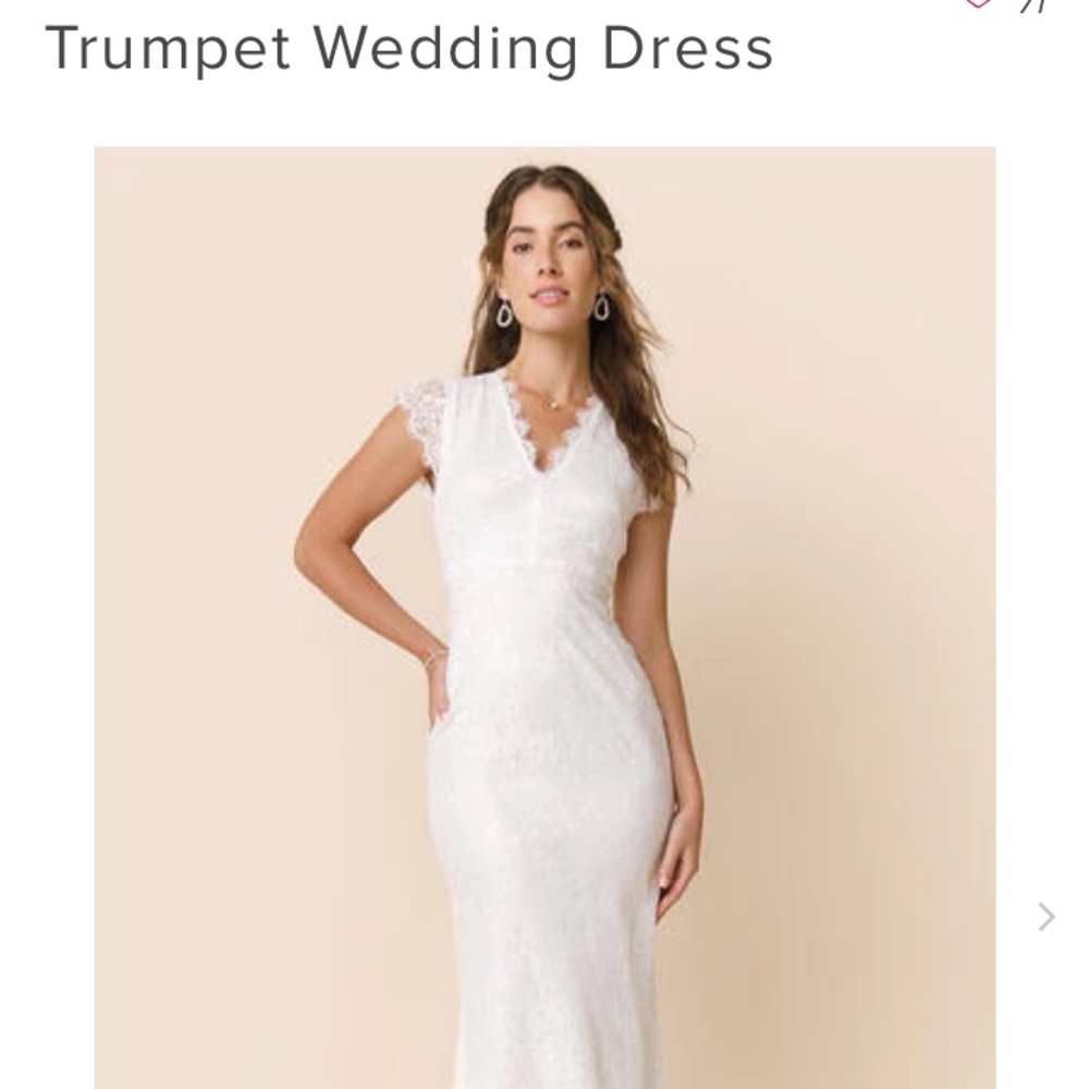 Serena All Over Lace Trumpet Wedding Dress
